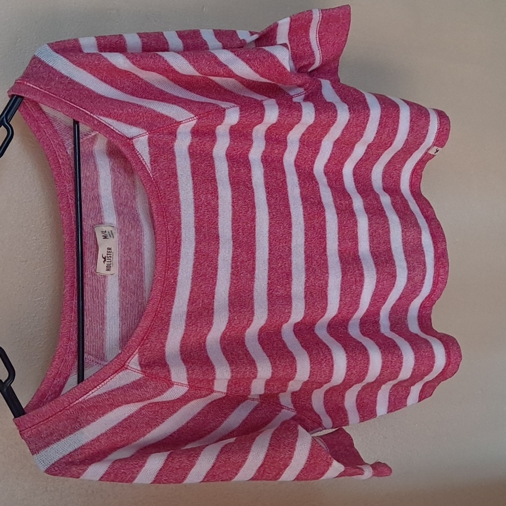 Hollister crop knit top